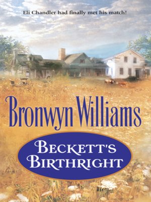 cover image of Beckett's Birthright